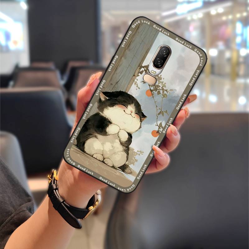 Nárazuvzdorné Vodotěsné Pouzdro na Telefon Pro OnePlus 6/1+6 Odolné proti Nárazům Silikonové Prachotěsné Graffiti Kreslené Zvířata Roztomilé Odolné