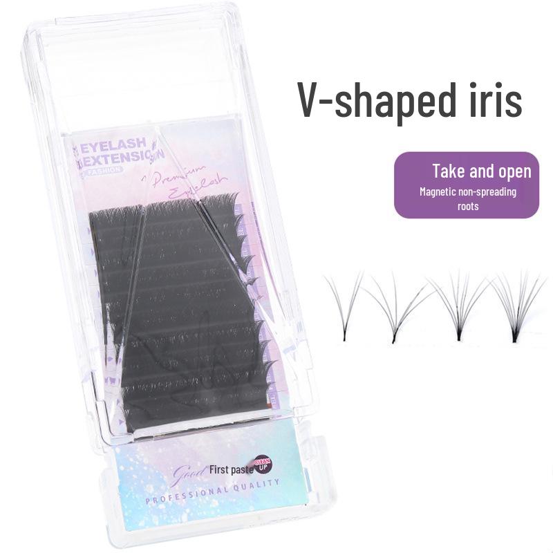 

Iris 0.05 Ultra Soft V-Shaped Camellia Blooming Eyelashes 12mm