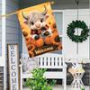 Welcome Harvest Festival Highland Cows - Double-Sided Garden Flag, Durable Polyester, Perfect for Outdoor & Lawn Decor, Highland Cow Decor