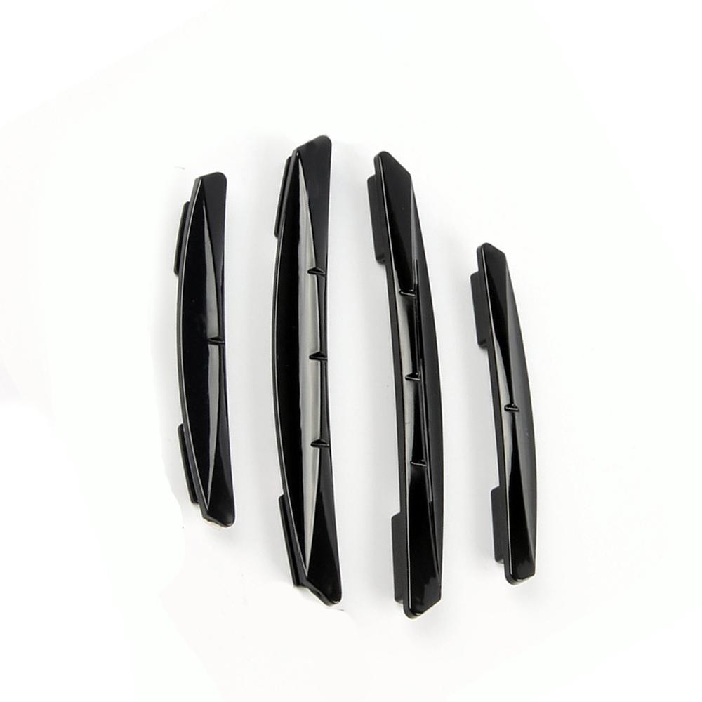 4pcs Car Door Anti-collision Stickers Car Decoration Protective Strip Car Door Edge Protection Strip Auto Exterior Accessories