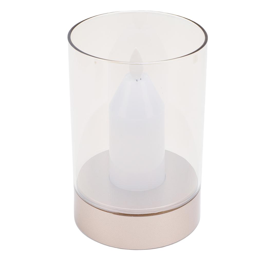 Flameless LED Light Candle with Motion Sensor Gesture Control Rechargeable Battery Operated LED Candle Night Light for