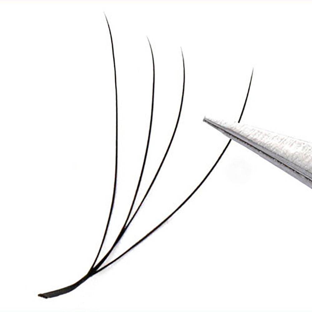 C Curl Eyelashes Extensions 4D W Shaped Faux Lashes Natural False Eyelashes  Women