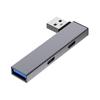 Aluminum USB3.0 Hub USB Splitter USB Expander USB To 2Type C and USB Port Expander for Fast Data Transmission