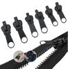 6pcs Universal Zipper Repair Kit Instant Zipper Repair Replacement Zippers Sliding Teeth Rescue Zipper for DIY Sewing Supplies