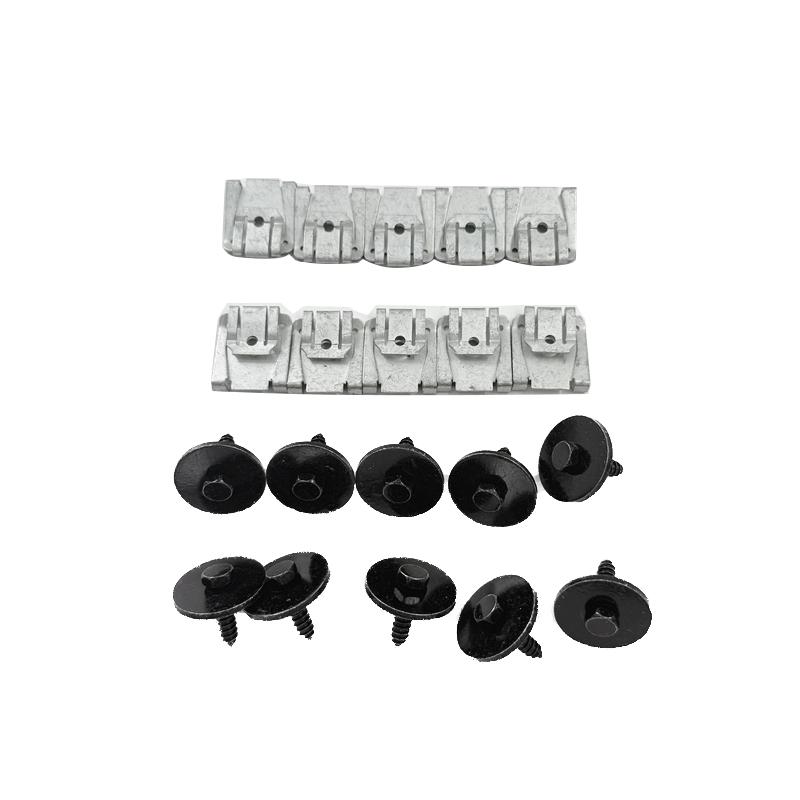 0049943145 0019906036 For Mercedes Benz A B C E M CLA CLS CLK Class 20pcs/Set Car Under Engine Cover Floor Clips Screws