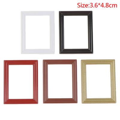 1:12 Dollhouse Photo Frames Mirror Frames Photo Border Picture Frame Model Decor