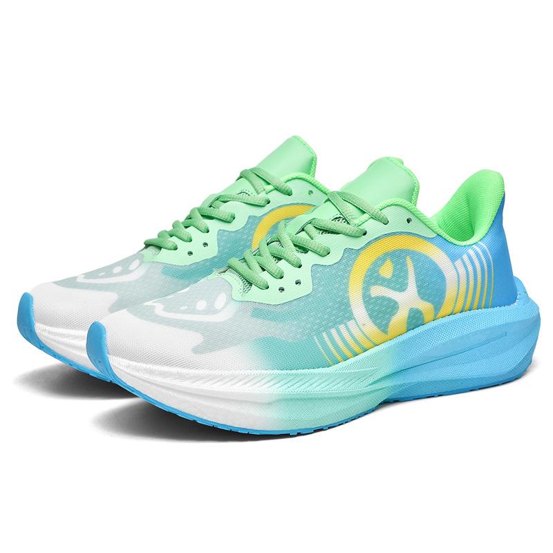 

Massk новые 2025 кроссовки для бега с карбоновой пластиной и подошвой из попкорна, мужские для марафона, детские спортивные кроссовки, тренировочная обувь 89