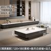 Italian Style Black Slab TV Stand Cabinet Set Coffee Table Living Room Luxury Modern Side End Table Home Furniture Decor
