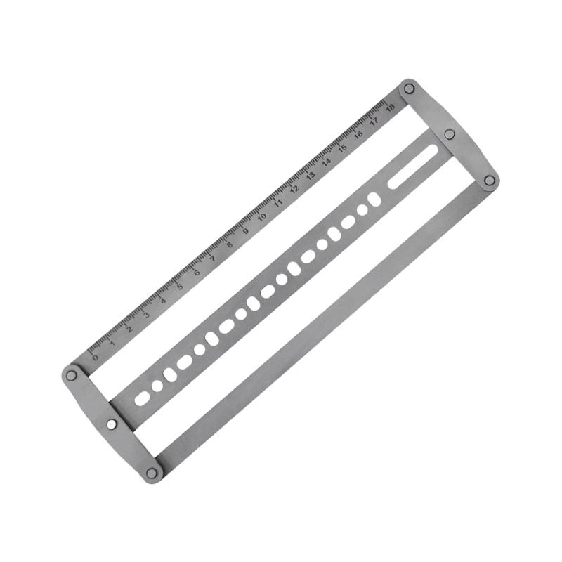 

Format Leather Template Featuring Round Designs For Consistent 18 48mm Hole Placement