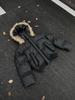 Zuo Shan Diao Men's High-End Hooded Jacket with Fur Collar, Thickened Cotton Padding, PU Leather, Warm Bread Jacket