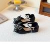 Baby Girl Rhinestone Princess Sandals - Soft Sole, Korean Style, Hollow Design for Spring/Autumn 2026.