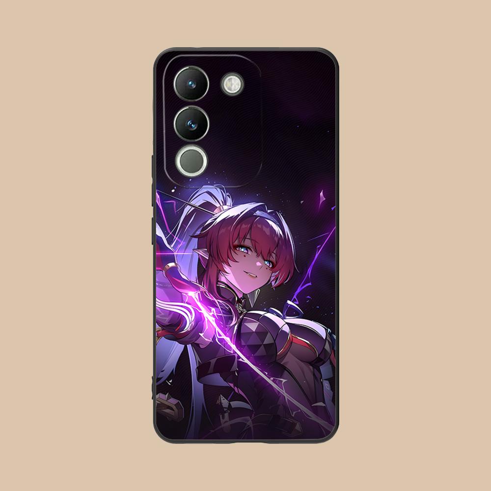 

Wuthering Waves Yinlin Mobile Phone Case for VIVO Y77 76 75 74 73 72 58 56 55 51 50 38 36 Y19 Y18 Y03 Y01 5G Printing Cover vivo Y01