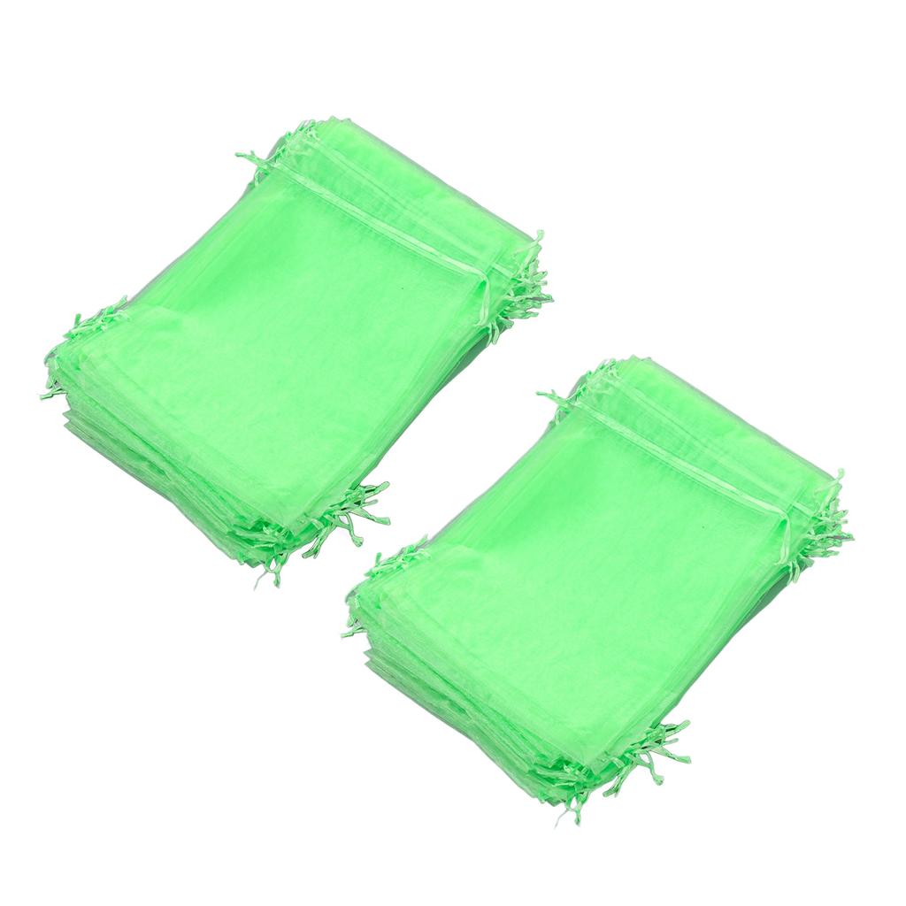 100PCS Fruit Protection Netting Bag Reusable Garden Mesh Barrier Bag for Plant Flower Fruit Trees