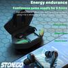 STONEGO Bluetooth 5.0 Wireless Gaming Headphones Noise Cancelling Earbuds Dual Mode Waterproof Esports Music Headset