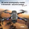 V888 Drone: 8K HD Aerial Photography with 3 Cameras, Long Battery Life, and Brushless Motor Remote Control.