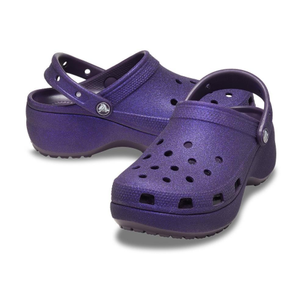 

Crocs женские классические туфли на платформе с блестками Clogw Dir 24Swcl207241
