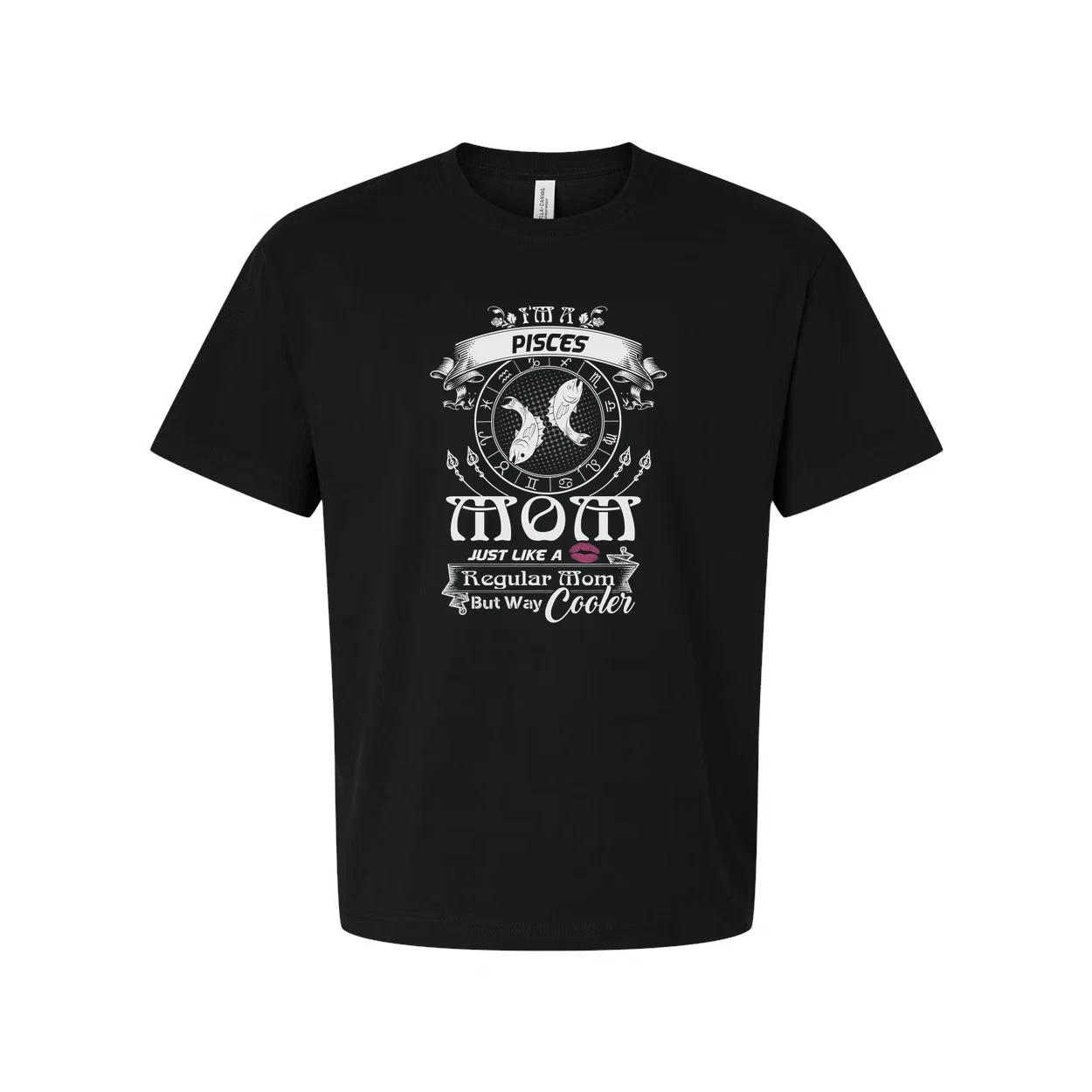 Unisex Pisces Zodiac Moon Phase Graphic Tee For Astrology Lovers And Horoscope E 3XL