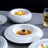 Keramik Essteller Grobkeramik Strohhut Schüssel Nudelplatten Suppenteller Obstschale Salatschüssel Sting Disc Dim Sum Gericht Tablett