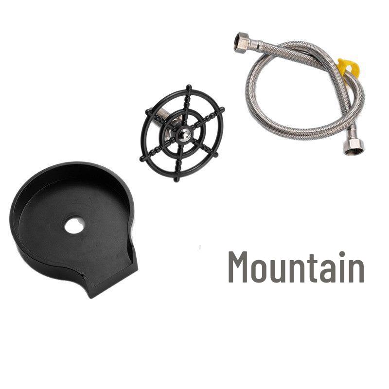 Komercyjna Automatyczna Wysokociśnieniowa Zmywarka do Szkła z Sześcio-skrzydłowym Zlewem i Baterią ze Stali Nierdzewnej