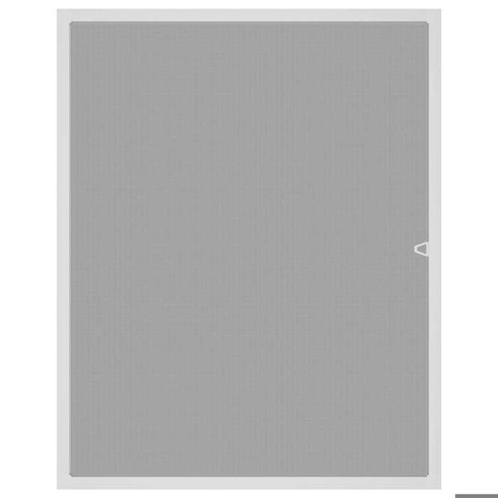 Moustiquaire pour fenêtre - Maison Exclusive - 100 x 120 cm - Cadre aluminium - Maille fibre de verre anti-insectes
