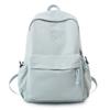 Schoolbag Korean version of simple student schoolbag female casual high value lightweight backpack small fresh sweet junior high school small backpack