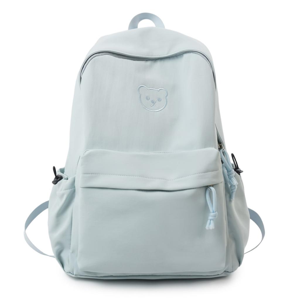 Schoolbag Korean version of simple student schoolbag female casual high value lightweight backpack small fresh sweet junior high school small backpack