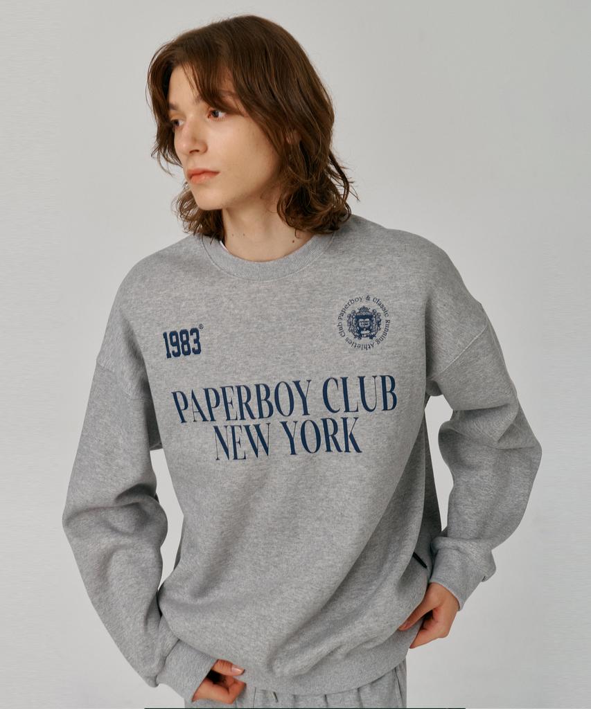 PAPERBOY Sports Club Sweatshirt - Melange