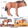 Siberian, Male, African, and White Tiger Cognitive Toy Set for Kids.