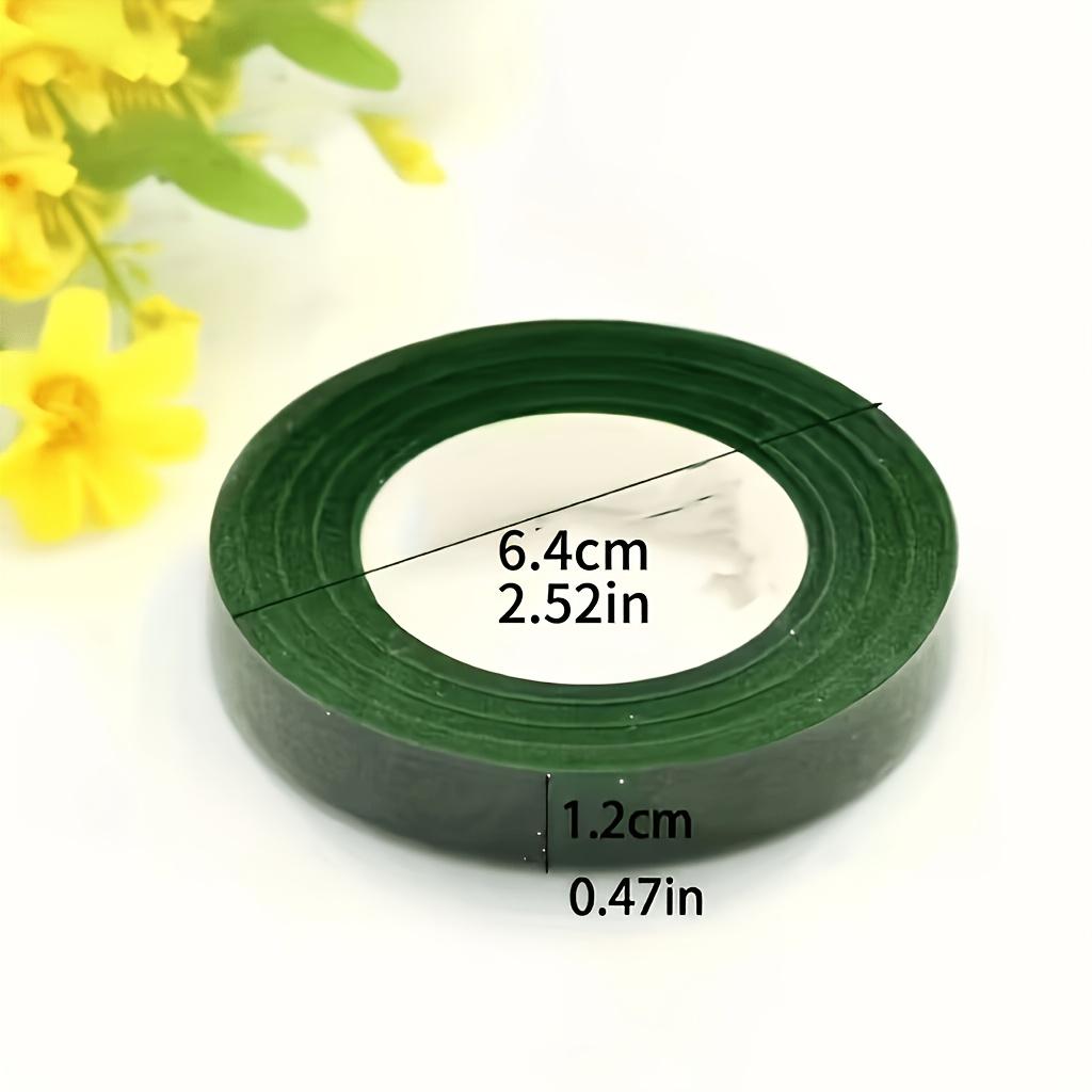 13Floral tape-Dark Green Is Suitable for Wedding Bouquets DIY Handmade Flower Stem Packaging -Essential Florist Supplies Include Floral Wrapping