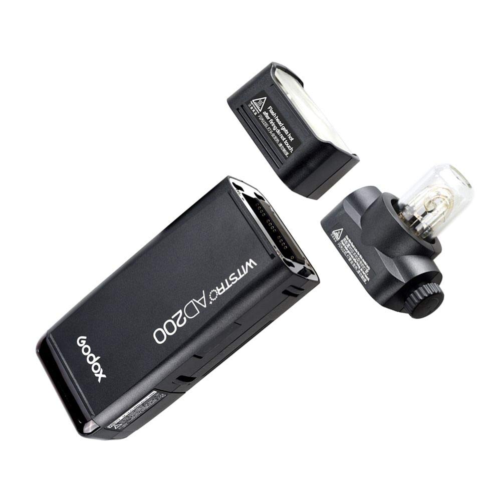 Godox AD200 Mini Wireless Flash Compatible with Canon Nikon and Sony Includes Two Light Authentic Includes Japanese Instruction Manual 2.4GX System,