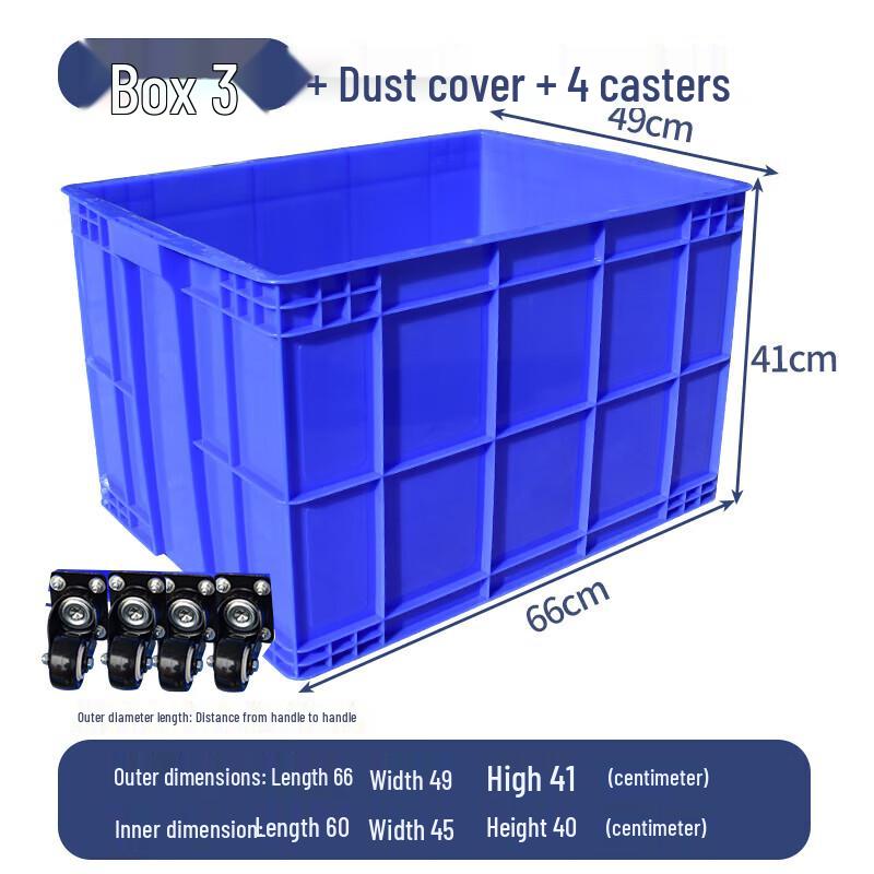 Yishuxiang Heavy-Duty Plastic Storage & Transport Box