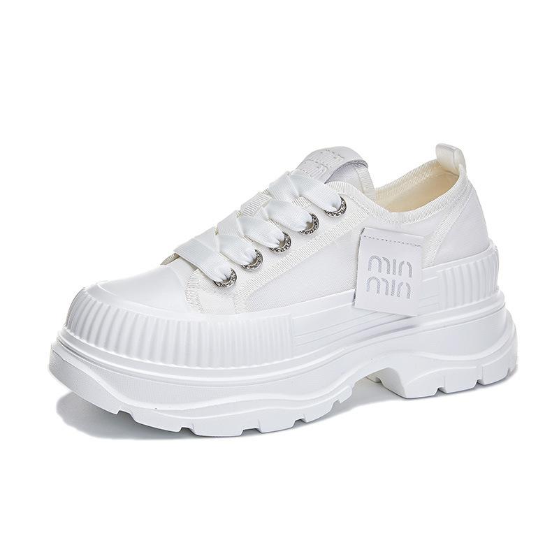 Foam sole leather little white shoes women's 2025 summer new thick sole heightening board shoes sports women's shoes versatile shoes children