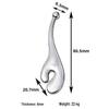 Hot-Selling Zinc Alloy Eye Massage Stick, Multi-functional Metal Eye Cream Applicator