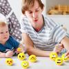 Anti-Stress Balls for Children Adults Smile Face Stress Balls 1.6 Inch Mini Foam Stress Relief Balls Stress Relief Toy for Children's Gift