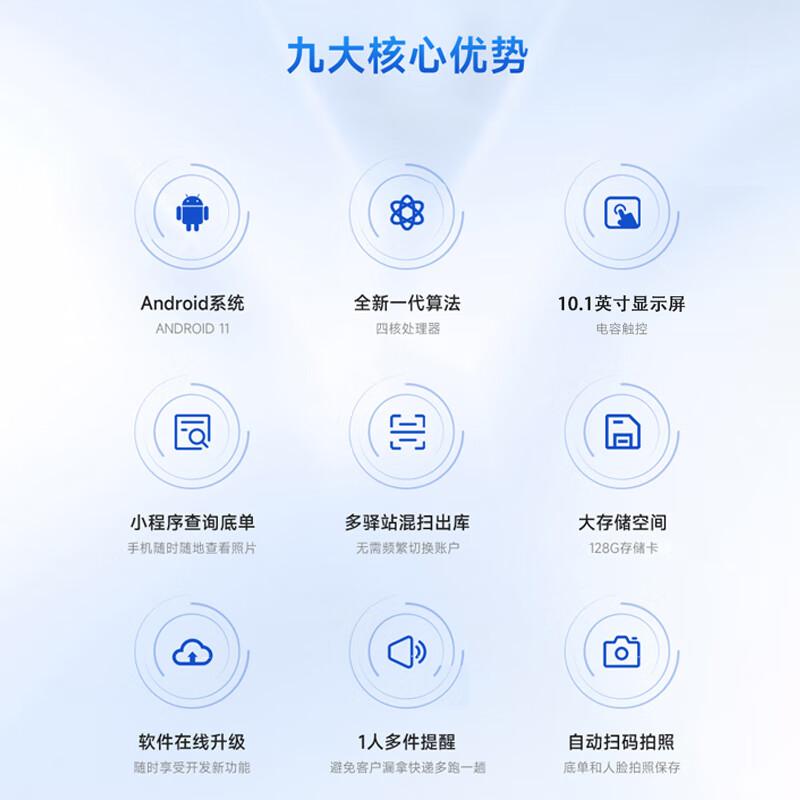 DianYipai Express Delivery Scanner CN plug (adapter included)