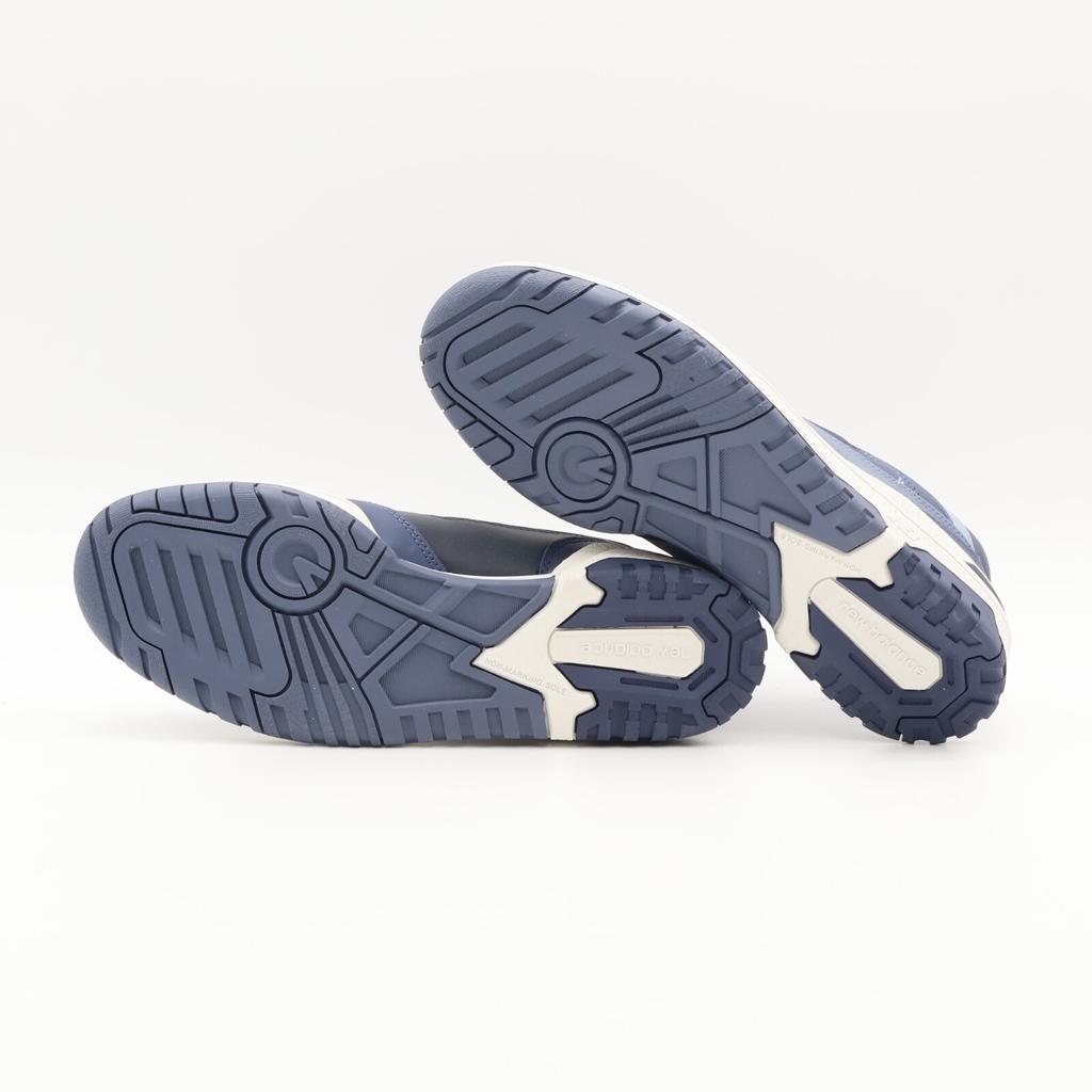 BB550BNB Beams New Balance 550 Navy Steel Blue Vintage Indigo Denim Grey (Men's)