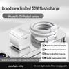 Apple-Compatible 16W GaN Charger for iPhone 15 Pro Max/14 Plus - Genuine PD Fast Charge