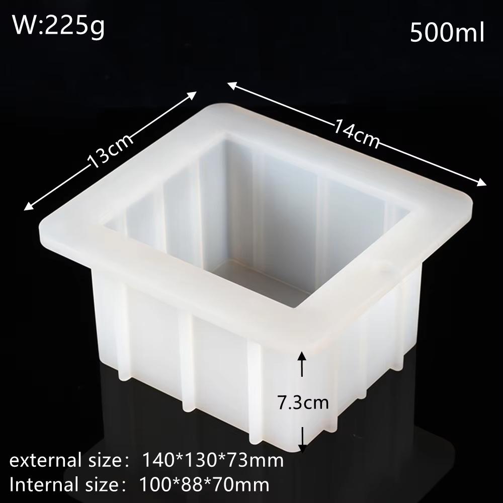 

Handmade Long Loaf Soap Mold Rectangle Food Grade Silicone For Cake Baking Tool DIY Candy Toast Fudge Meatloaf Cold Process Soap