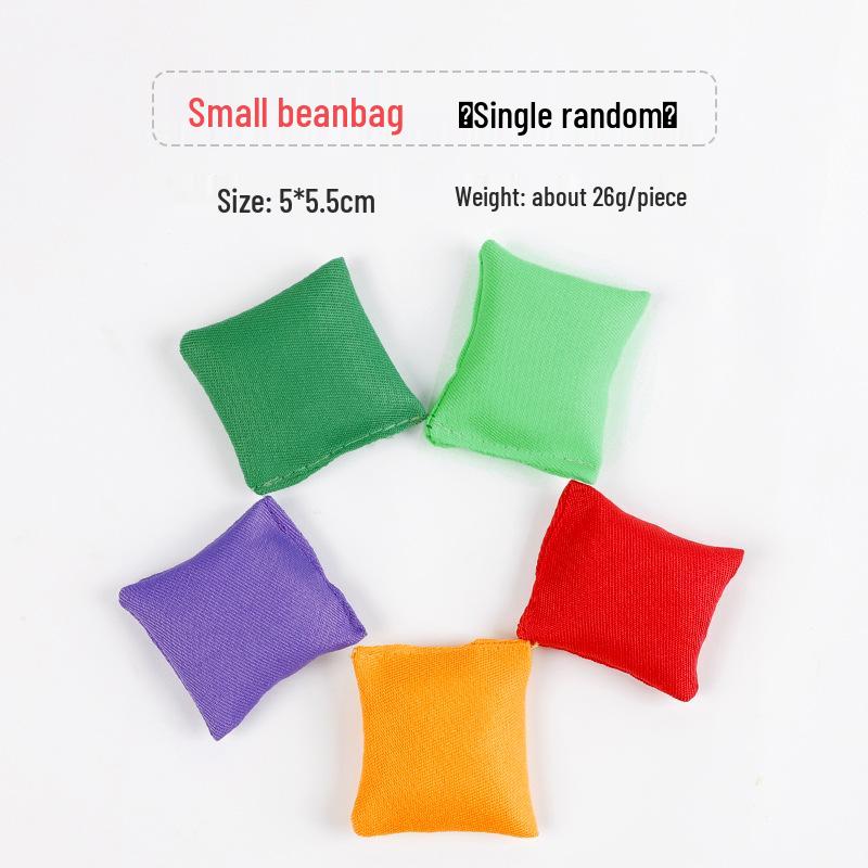 Colorful Handmade Sandbags for Kids - Small Size, Perfect for Kindergarten and Primary School Students