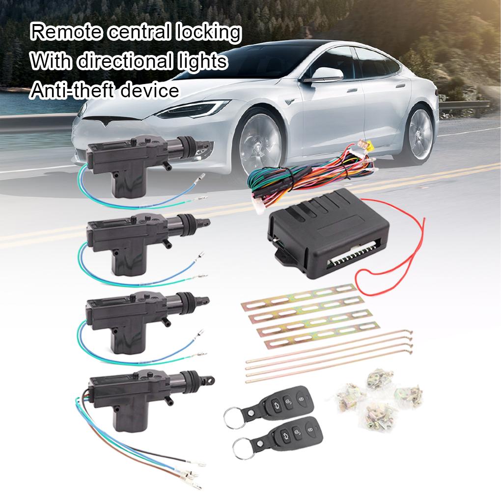 ABS Car Remote Control Central Kit Indicator Light Insulated Anti-corrosive Smooth Heats-resistant Door Lock Accessories