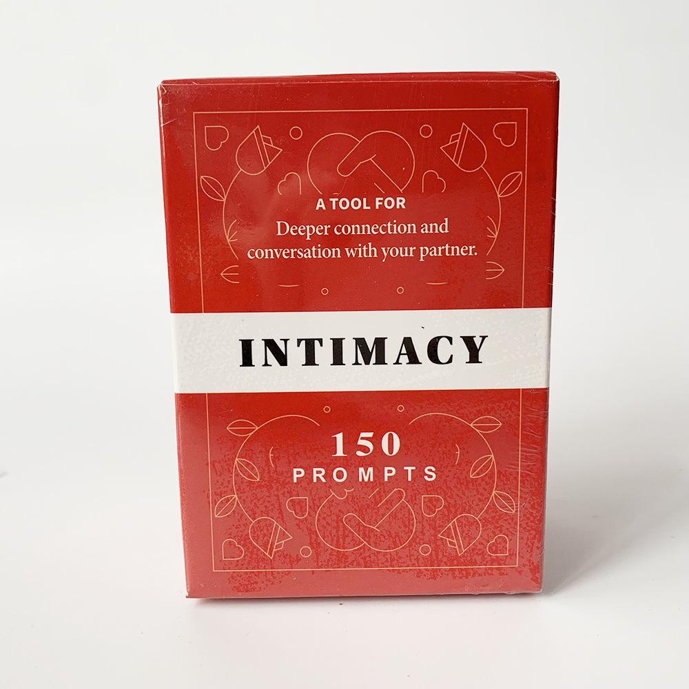 Intimacy Deck: English Version Romantic Couple Game