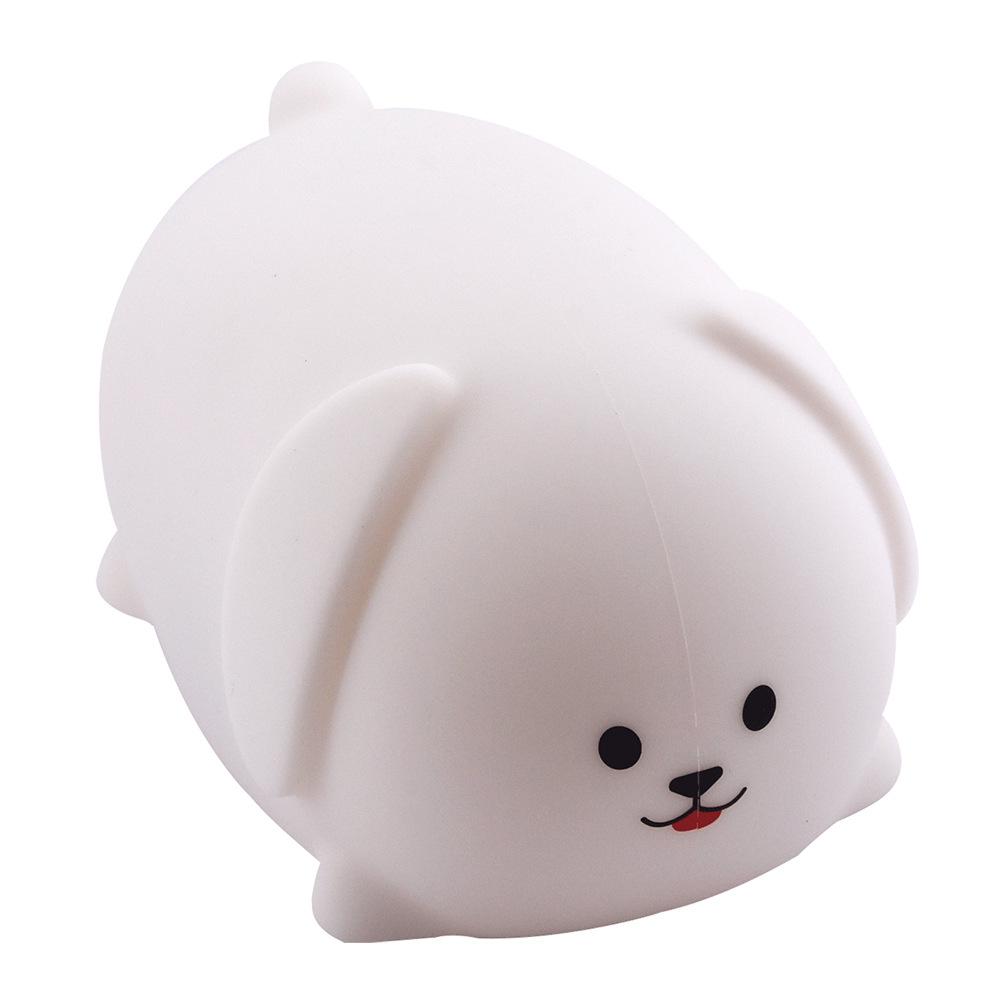 

Детский Студенческий Милый Прикроватный Теплый Цвет Трехскоростная Регулировка Мультяшный Креативный Тренд Ночной Свет little white dog