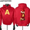 Alvin and The Chipmunks: The Squeakquel's Pullover Woman Manfashion Drop Shoulder Hoodie Is Available for Best Friend Sweatshirt