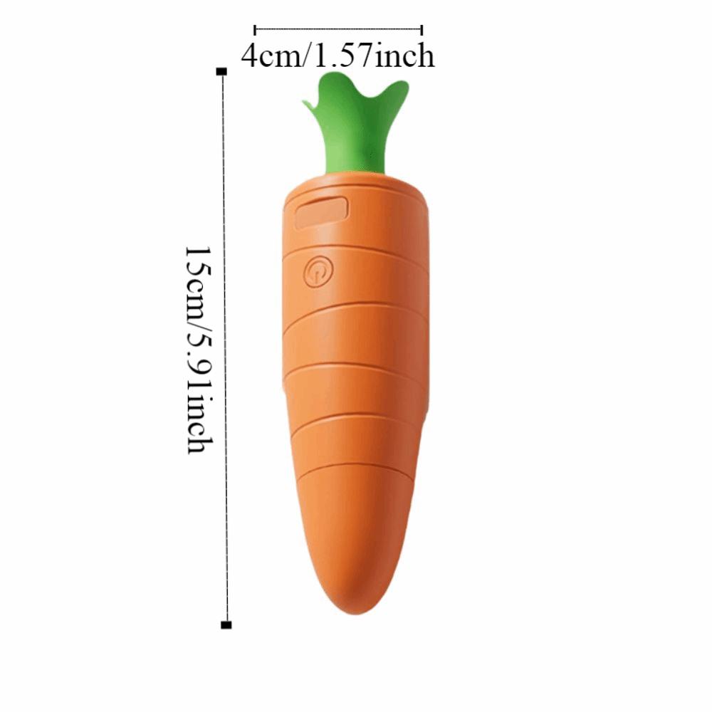 Professional Electric Pet Nail File Two Speed Settings Carrot Shape Pet Nail Grinder Quiet Operation Pet Toenail Small Animals