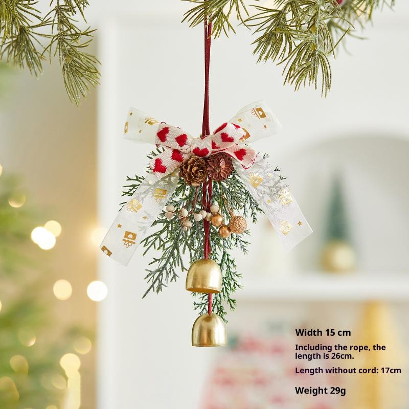 Vánoční ozdoby Vánoční zvonky Girlanda Přívěsek Ozdoby na vánoční stromek Atmosféra Scénický přívěsek