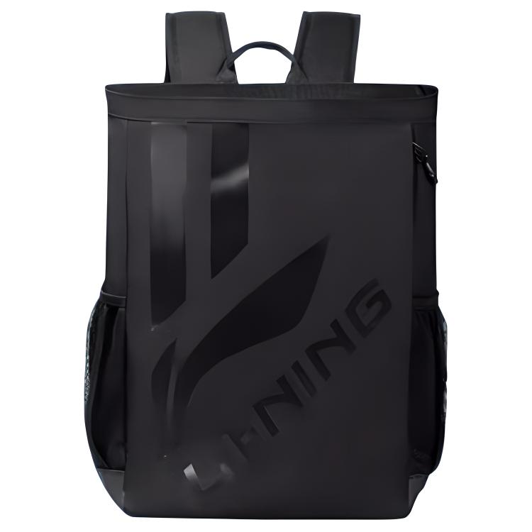 Li Ning Polyester Backpack Regular Unisex Black YBST141-3
