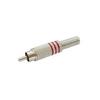 FICHE RCA MALE NICKEL - ROUGE