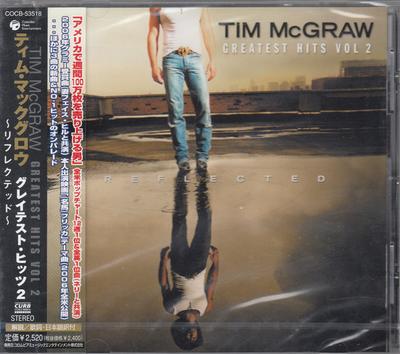 CD TIM MCGRAW - Greatest Hits Vol 2 Reflected CRCB53518 Curb Records 2006 Non Japan ObiCountry Used