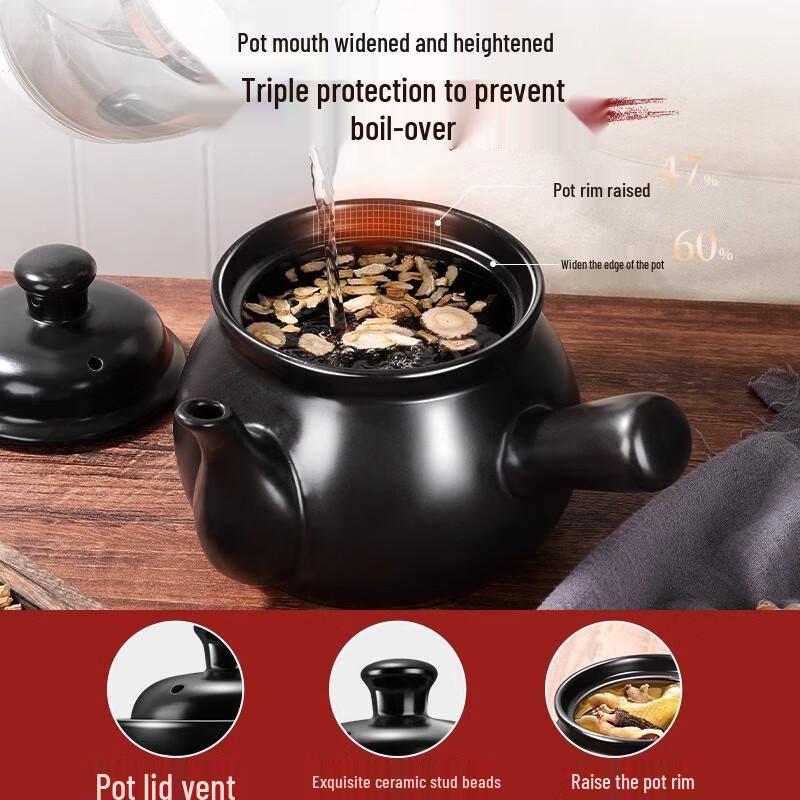Ceramic Traditional Chinese Medicine Decoction Pot