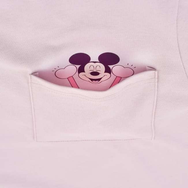 Japan Tokyo Disney Store Minnie Mouse Short Sleeve T-Shirt Pink DAY 2026